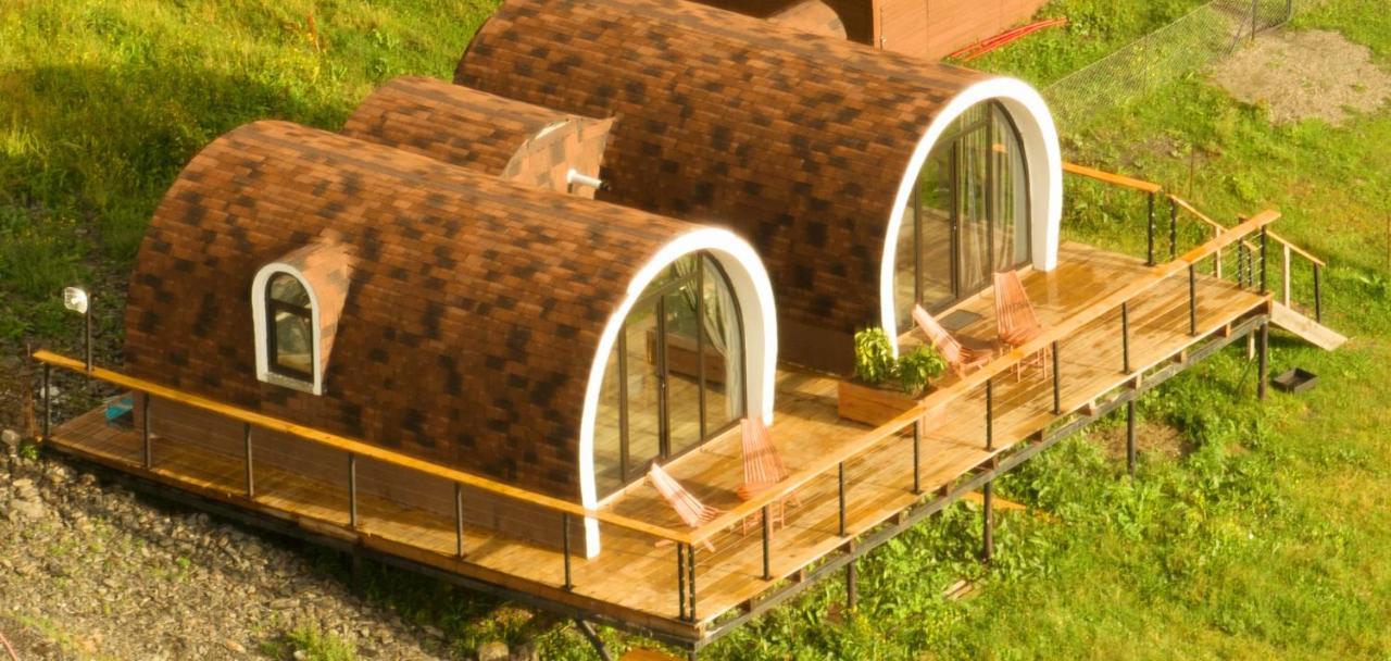 Kazbegi Glamping Hotel Bagian luar foto