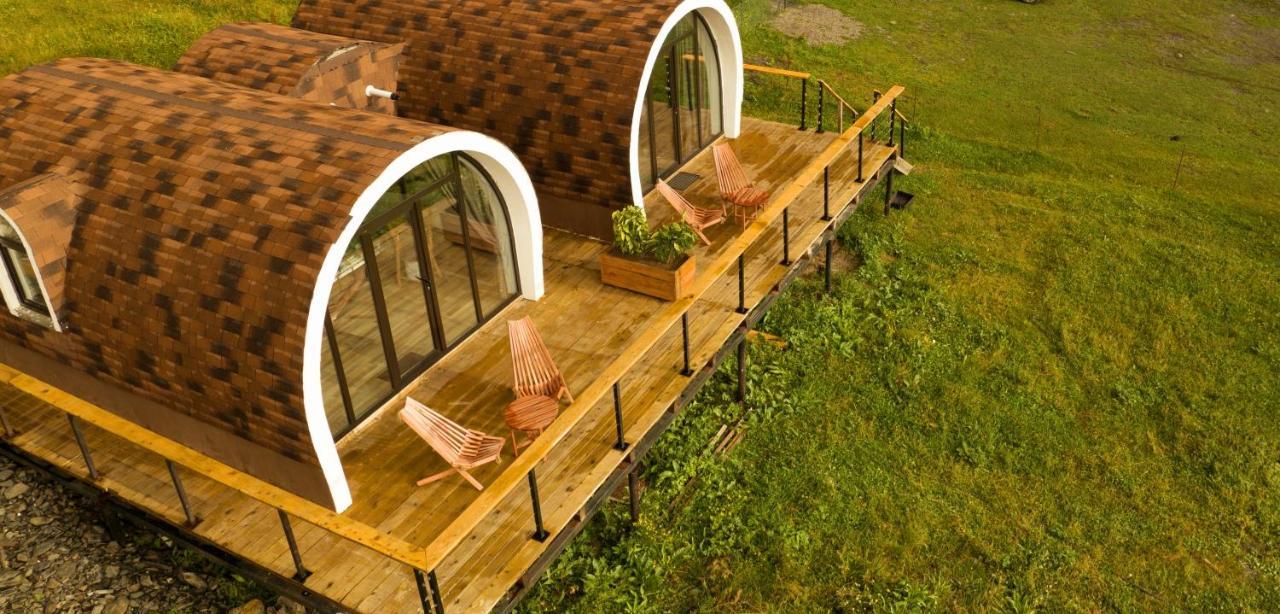 Kazbegi Glamping Hotel Bagian luar foto