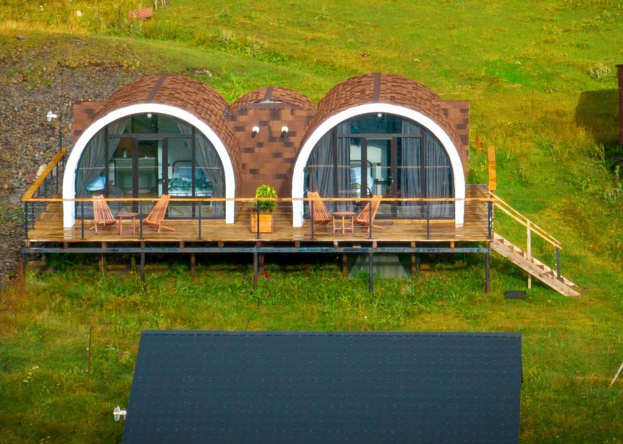 Kazbegi Glamping Hotel Bagian luar foto