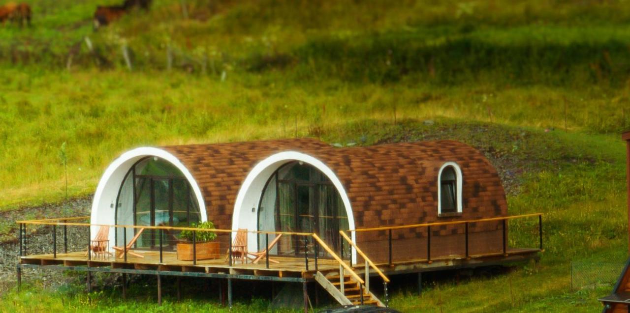 Kazbegi Glamping Hotel Bagian luar foto